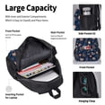 thumbnail image 4 of Balery Autumn Leaves With Blue Mochila Escolar 3 en 1 para Niños - Mochila Resistente con Lonchera Térmica y Estuche - Mochila Escolar para Niños y Niñas, 4 of 7