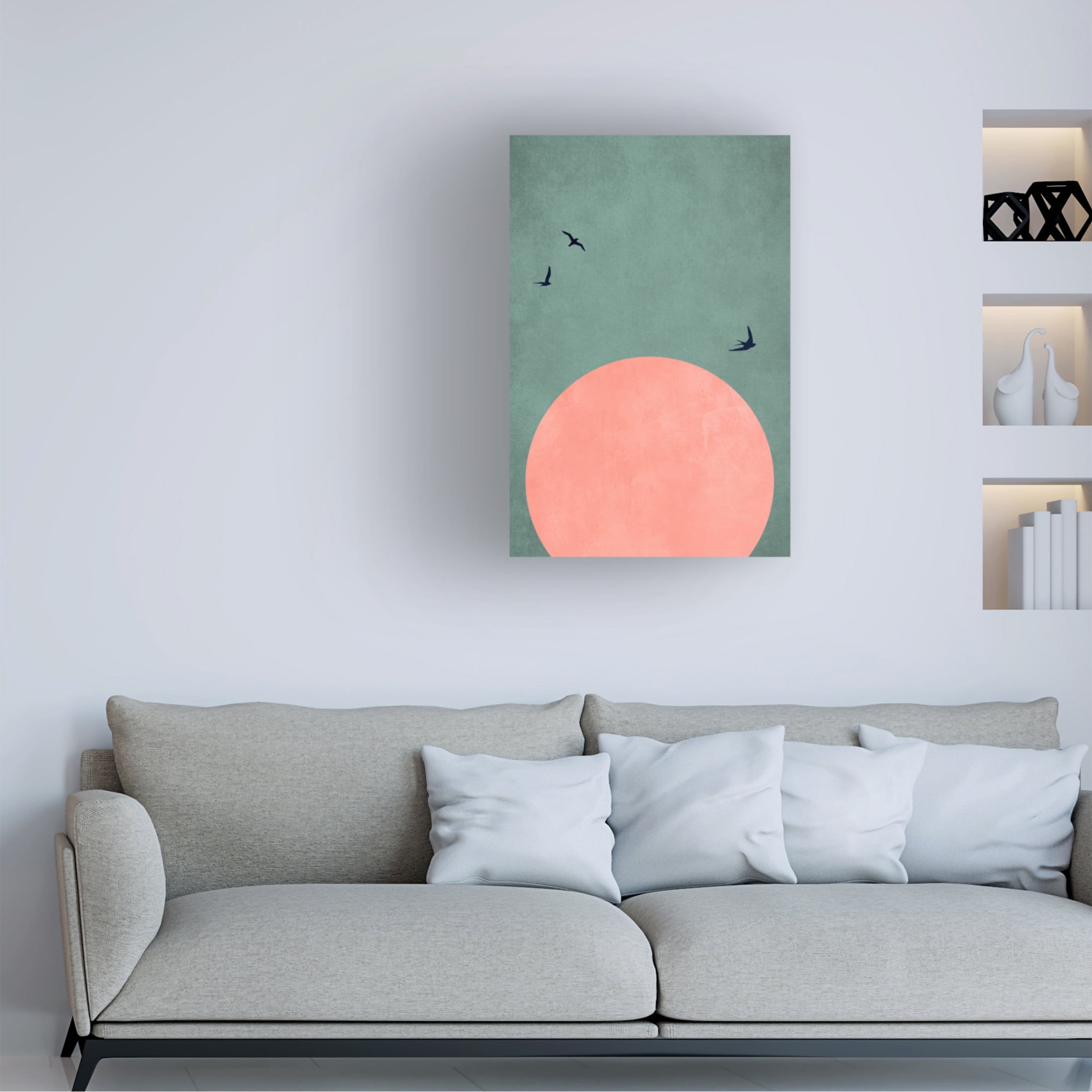 Trademark Fine Art Kubistika A Beautiful Day Canvas Wall Art