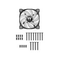 thumbnail image 3 of Thermaltake Pure A12 120mm White LED PWM Controlled Hydraulic Bearing High Airflow High Performance Case/Radiator Fan, CL-F109-PL12WT-B, 3 of 5