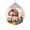 B, variant on PuSpu Christmas Tree Acrylic Ornament 8x7x0.3cm 1Pcs Color A Stained Glass Style Hanging Pendant Festive Winter Indoor Decor Elegant Holiday Keepsake Home Decoration Supplies