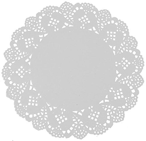 paper lace doilies white pack of 12 Party Decorations Celebration Doily 