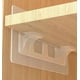 thumbnail image 1 of Soporte adhesivo para estante, clavijas de soporte para estante autoadhesivas, pasadores para estante sin perforaciones, clips para estante para tablilla de gabinete, paquete de 8, 1 of 5