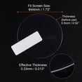 thumbnail image 3 of Uxcell 5 Packs 44mm HD Anti Scratch High AL Tempered Glass Smart Watch Glass Screen Protectors, 3 of 6