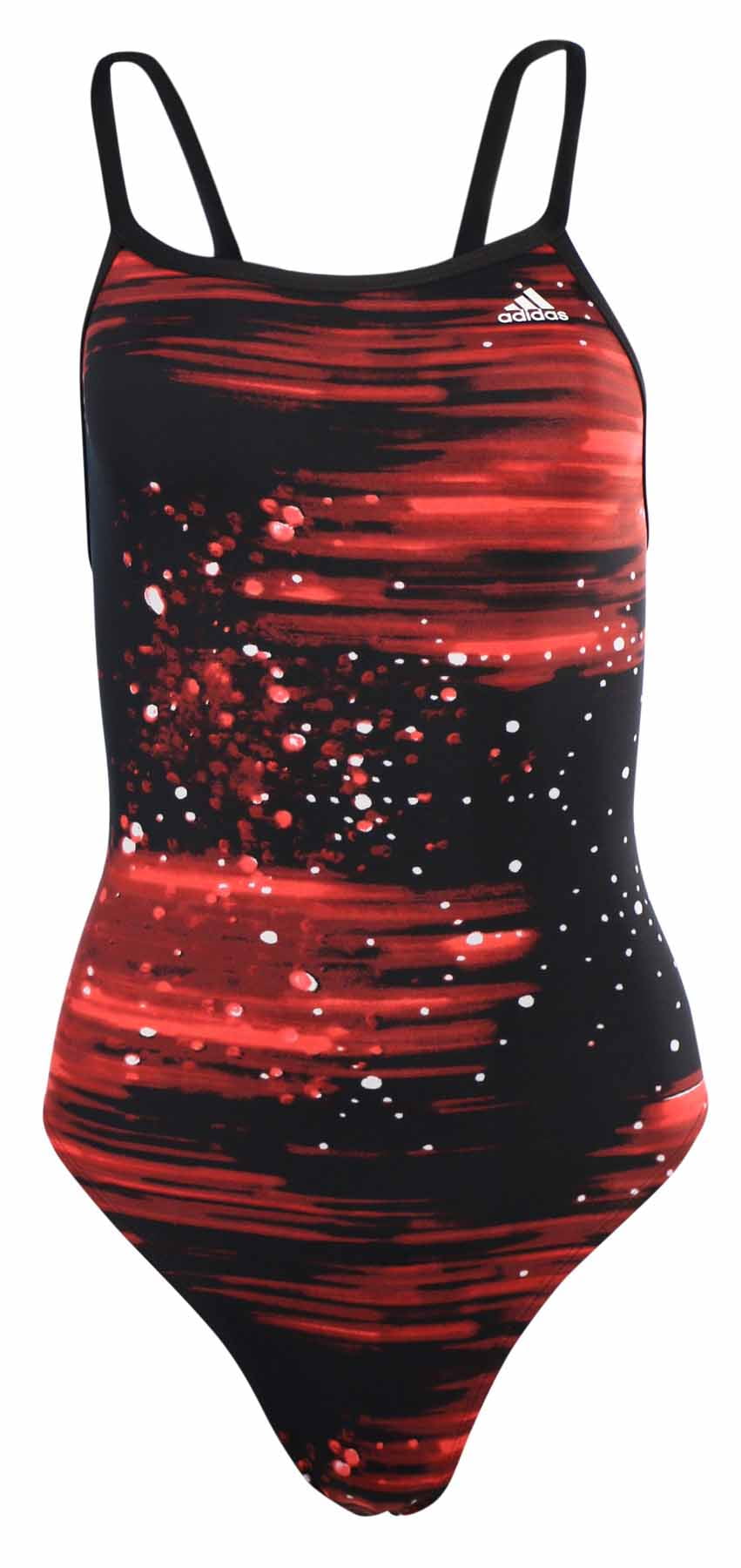 red adidas bathing suit