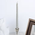 thumbnail image 4 of Twisted Candlestick, Soy Wax Decoration Twisted Long Candle  For Party Gold,Silver, 4 of 8