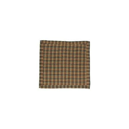 hadley plaid brown euro sham 26 in.x 26 in