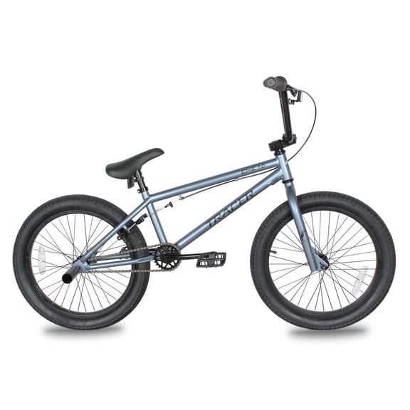 Tracer Edge 3.0 20" Professional BMX Bike, Hi-ten Steel Frame, U-brake, for Men, Teen, Beginner, Matte Gray