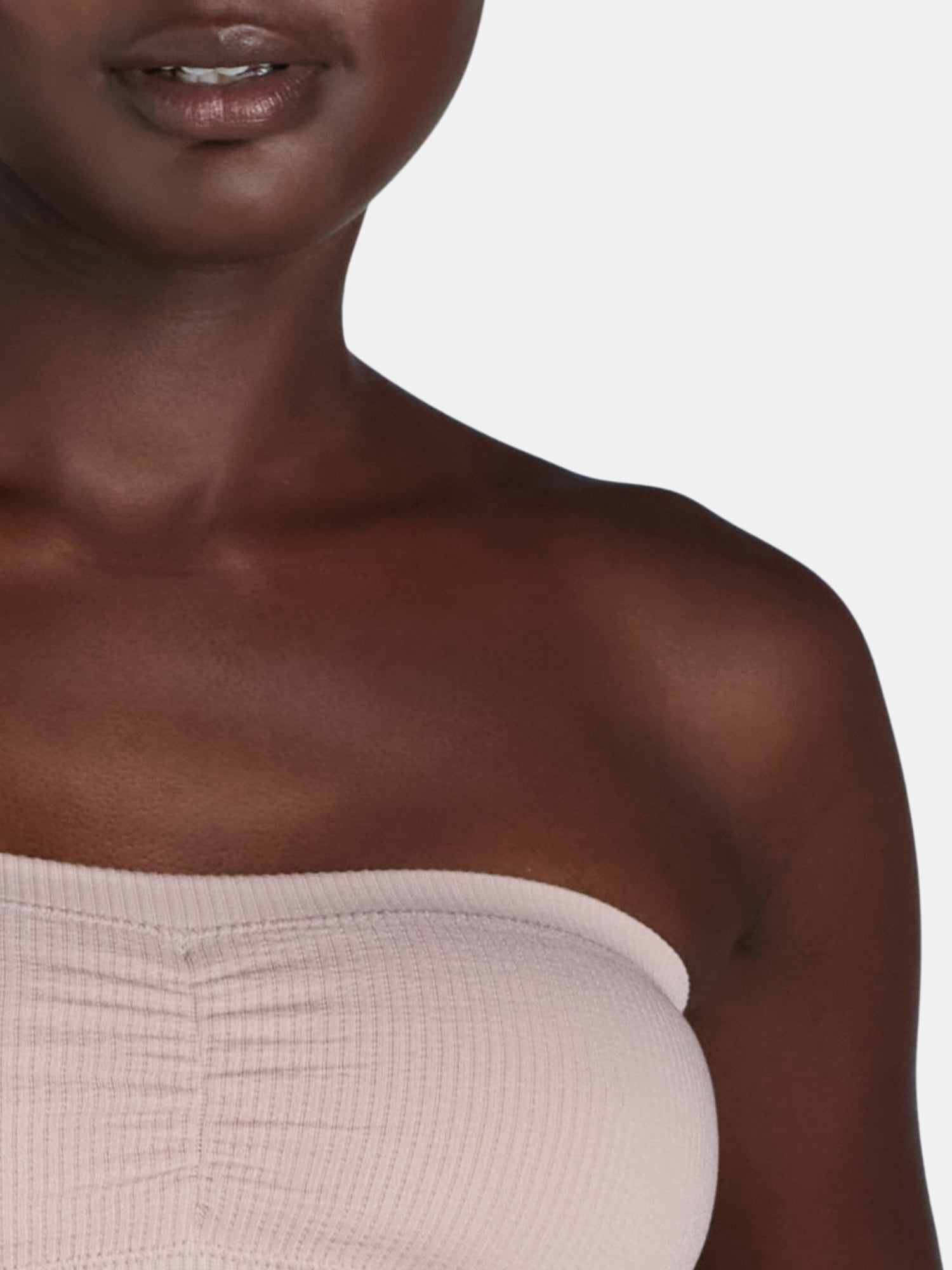 No Boundaries Women's Seamless Bandeau Bra, Sizes XS-XXXL