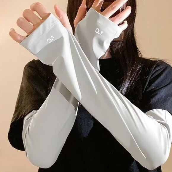Manches d'Été pour Femmes, Manches de Cyclisme Respirantes et Amples, Protection UV pour Conduite à Main
