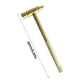 thumbnail image 4 of Mini Hammer, Small Hammer 6 in 1 Metal Hammer & Screwdriver, Multitool Camping Hammer Set Screwdriver Hammers Tools Multitool Hammer(gold), 4 of 8