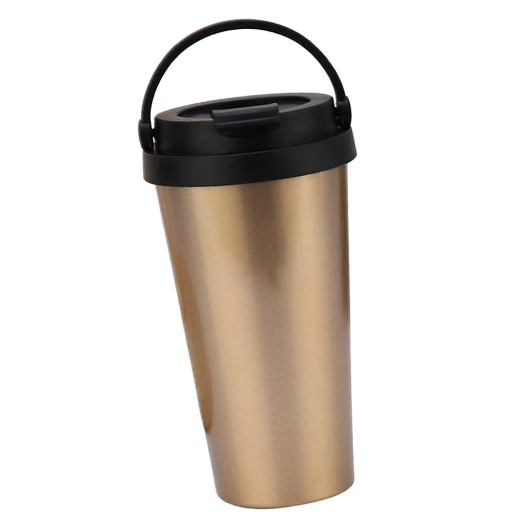 500ML Stainless Office Hot Beverage Drinking Cup Handle Walmart.com