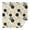 Geometric Flower and-1, variant on Geometric Flower and Dahlia Blue Square Tablecloth, Waterproof Wipeable Spillproof Washable Table Cover for Home Kitchen Party and Daily Decor 60"x60"