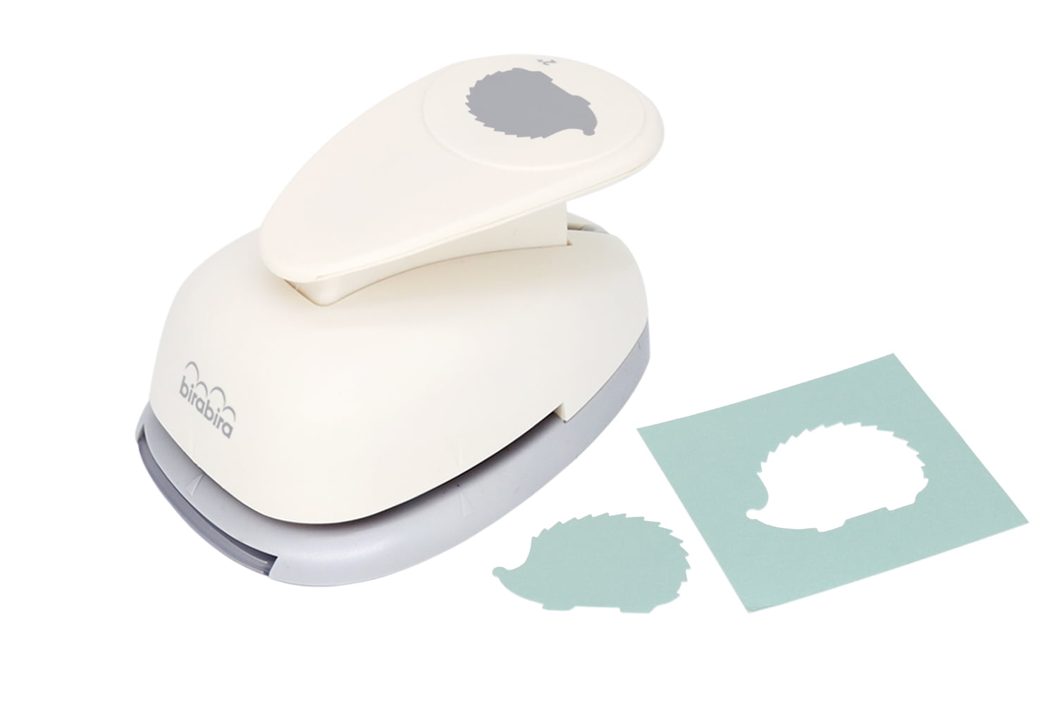 Bira Craft 2 inch Hedgehog Shape Lever Action Craft Punch for Paper Crafting Scrapbooking