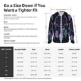 thumbnail image 5 of Gaeub Dreamcatcher With Colorful Feathers Men's and Women's UPF 50+ Long-Sleeved Sun Protection Clothing, Fishing Shirt Long Sleeve Zip-3X-Large, 5 of 7