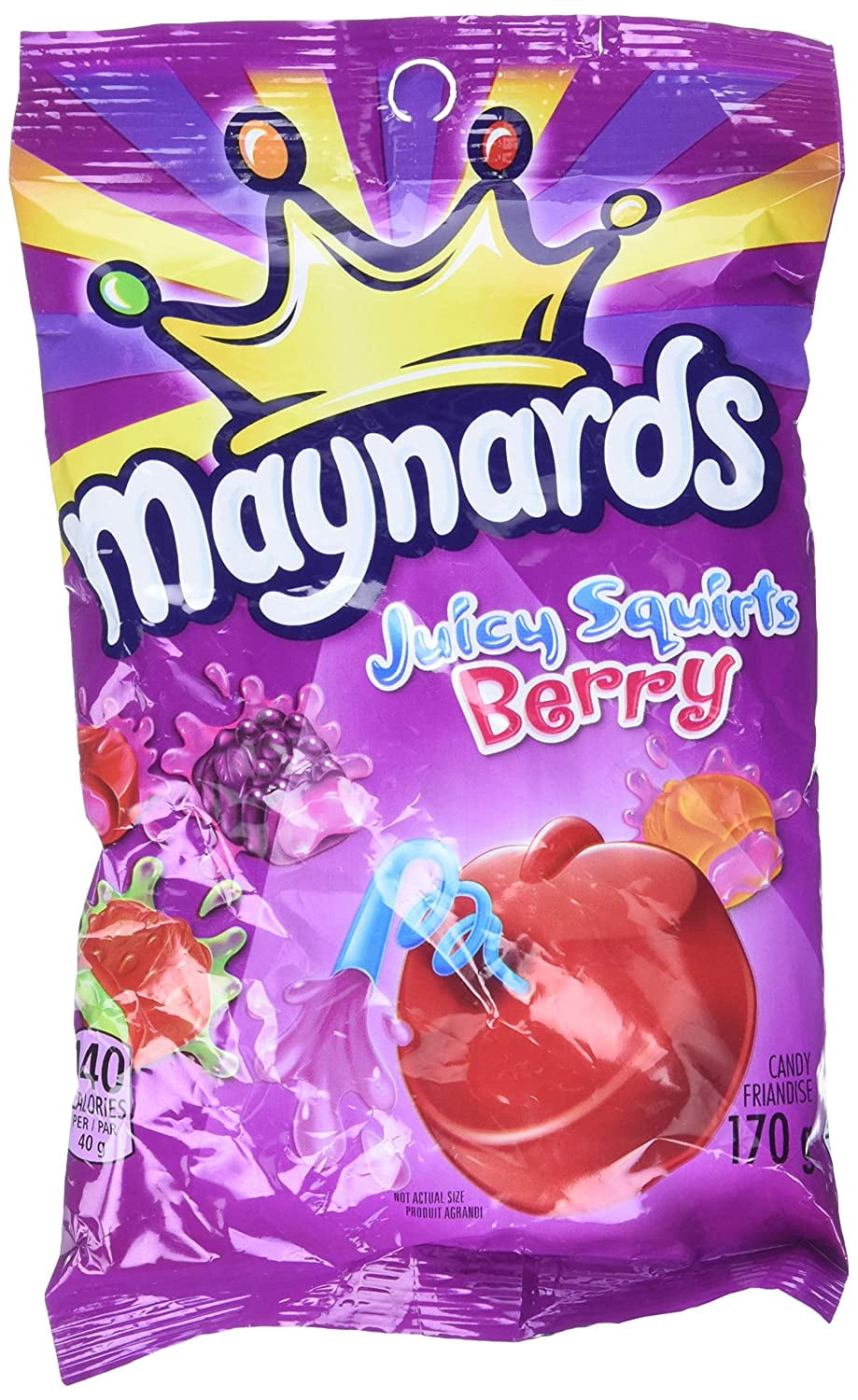 Maynards Juicy Squirts Berry 6.5oz Walmart