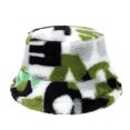 thumbnail image 1 of Sombrero de pescador de piel sintética para mujer y niña, gorros gruesos, gorros esponjosos y cálidos para exteriores, Otoño e Invierno, 1 of 2