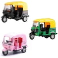 thumbnail image 1 of Alloy Tricycle Pull Back Car With Light And Music Model Toy A szkydv, 1 of 5