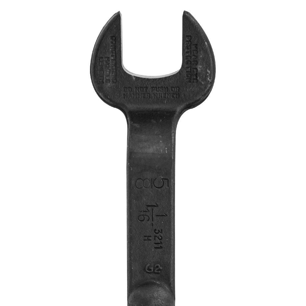 Klein Tools Offset Erection Wrench, 1-1/16" Opening