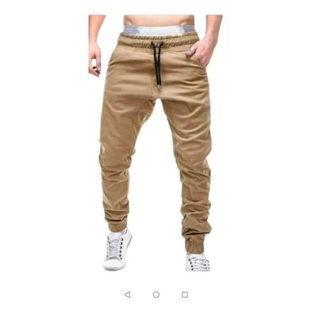 Pantalón De Cargo De Hombre Jogger