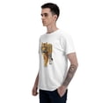 thumbnail image 5 of Tiger Men's T-Shirt Cotton 100% Summer Tops Fashion Casual Tiger Short Sleeves for Men Women Round Collar Top Tees, 5 of 6