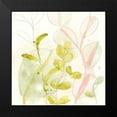 thumbnail image 2 of Vess, June Erica 12x12 Black Modern Framed Museum Art Print Titled - Celadon Trace II, 2 of 5
