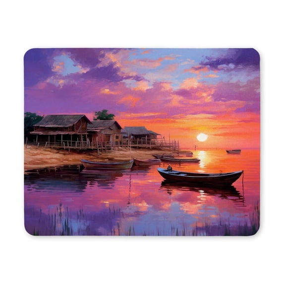 Ocean Mouse pad, Beach Seaside Blue Sea and Sky Mousepad Non-Slip Rubber Gaming Mouse Pad Mouse Pads for Computers Laptop,Non-Slip Rubber Base Wireless Mouse Pad for Laptop