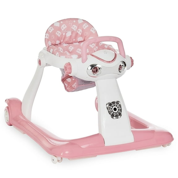 Dream on Me 2-in-1 Charlie Car Walker in Pink