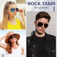 thumbnail image 3 of ROCK TAKIN Polarized Sport Sunglasses for Men Women (2 Pack) - Double Bridge UV400 Protection for Driving, Cycling & Outdoor Activities, Multiple Color Combos, 3 of 8