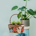 thumbnail image 4 of EXHUMKY 1Pc Creative Ceramic Plant Container for Indoor and Outdoor Home Flowerpot Decoration, 4 of 8