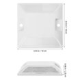 thumbnail image 2 of unbranded 2Ud Reflectores Elevados Para Marquesinas Y Postes En Entradas De Vehículos, 2 of 6