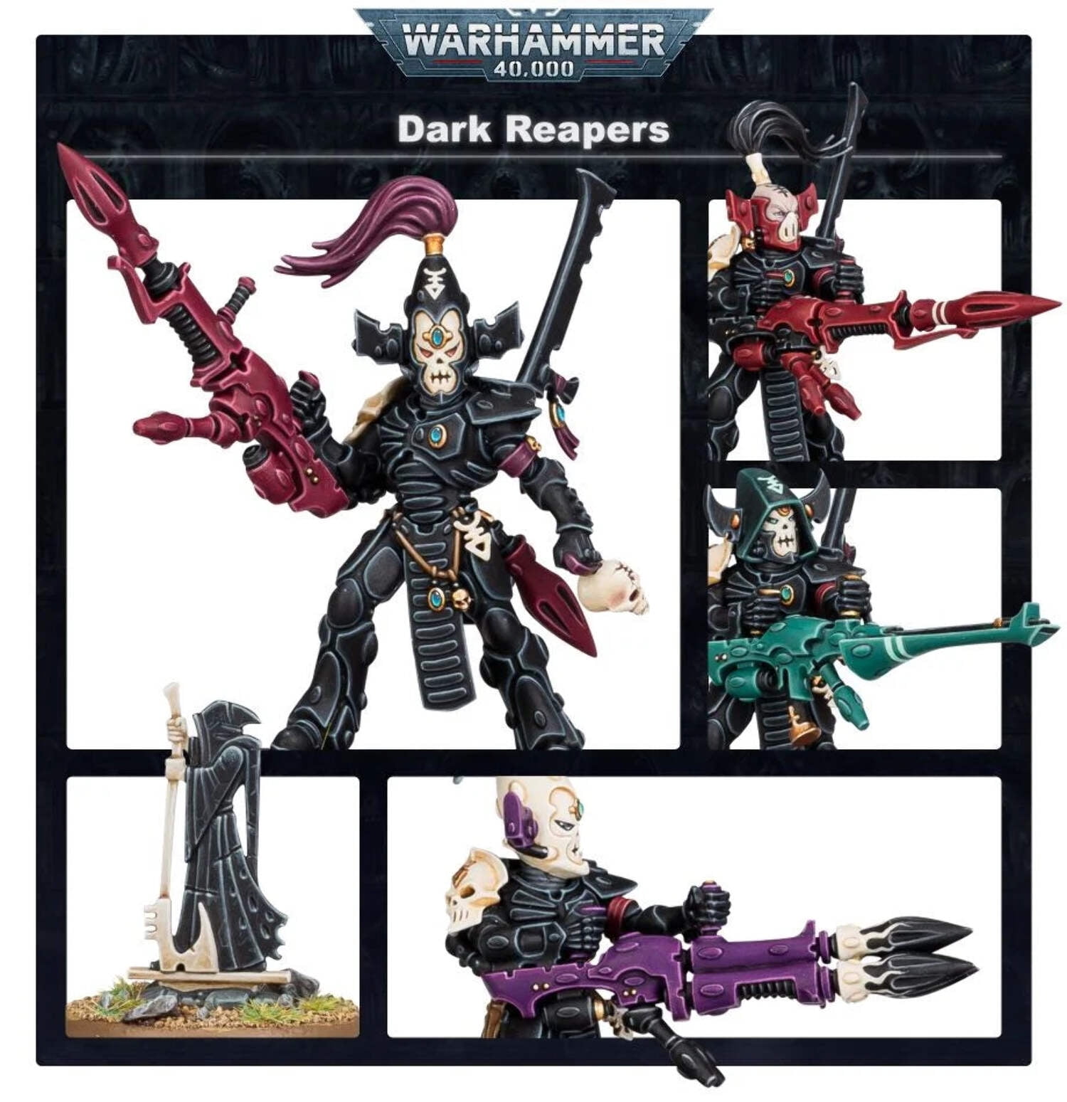 Games Workshop - Warhammer 40K - Aeldari - Dark Reapers