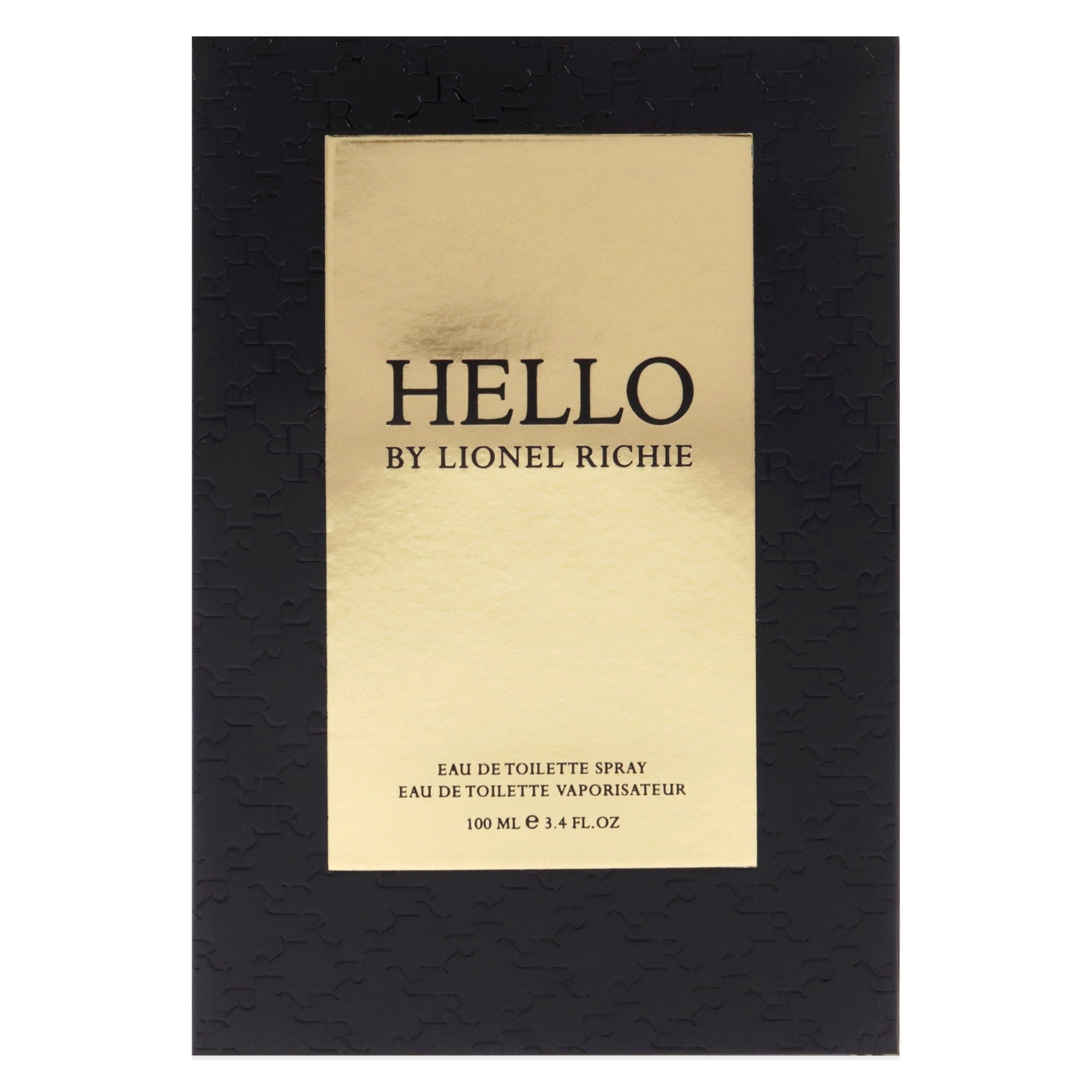 Lionel Richie Hello for Men, EDT Men's Cologne, Fragrance for Men, 3.4 oz