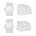 thumbnail image 1 of Par de almohadillas de soporte para arco de silicona + par de calcetines de talón plantilla para pie plano hidratante antiseco, 1 of 14