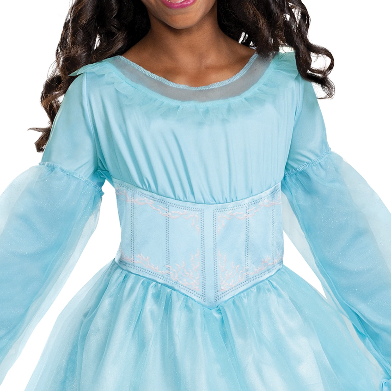 Little Mermaid Live Action Girls’ Ariel Halloween Costume, Size S (4-6x)
