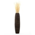 thumbnail image 5 of Leewadee Brown Wood Floor Vase - 34 inch Large Indoor Decorative Accent for Dried Flowers, 5 of 7
