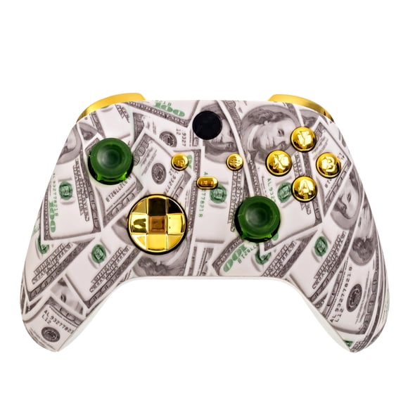 Control inalámbrico Crazy Controllerz para Xbox Series X/S, diseño Cash