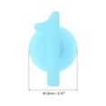 thumbnail image 2 of 14Pcs Wine Glass Charm, Silicone Wine Glass Markers for Champagne Flute Cocktails Light Blue Number 0-9/Math Symbols, 2 of 6