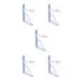 thumbnail image 3 of Kenally Estantería de hierro hermosa y práctica en forma de S para almacenamiento Ángulos rectos estables Estante de almacenamiento de Type2 NO2, 3 of 6
