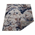 thumbnail image 5 of RUGSOTIC CARPETS HAND KNOTTED SILK AREA RUGS - 6'x9', Rectangle, Beige, Abstract Modern Design, High Pile Thick Handmade Anti Skid Area Rugs for Living Room, Bed Room (NS1239), 5 of 5