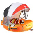 thumbnail image 1 of Baby Pool Float Mambobaby con toldo, pez payaso no inflable, 1 of 6