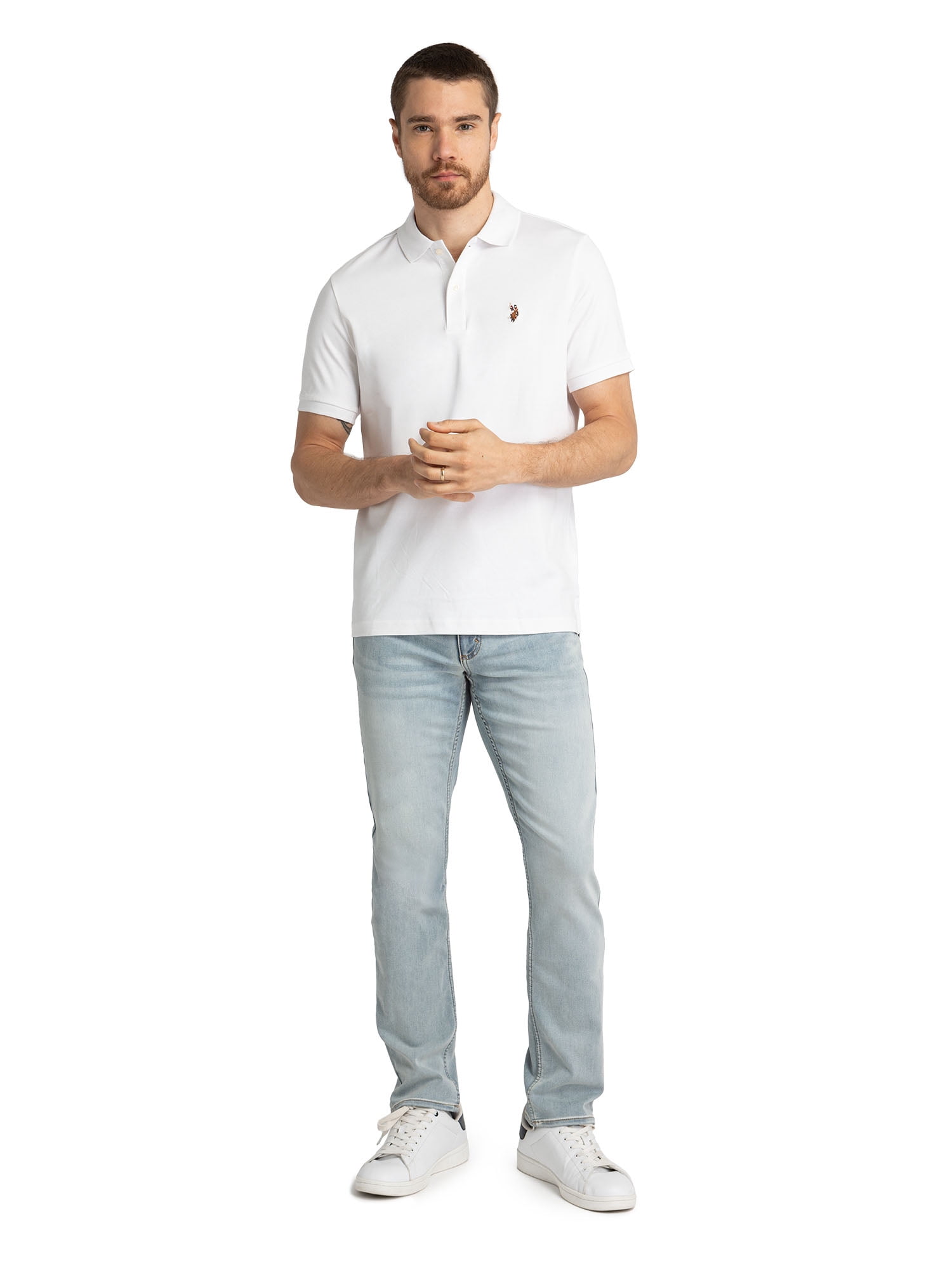 U.S. Polo Assn. Men's Interlock Polo Shirt