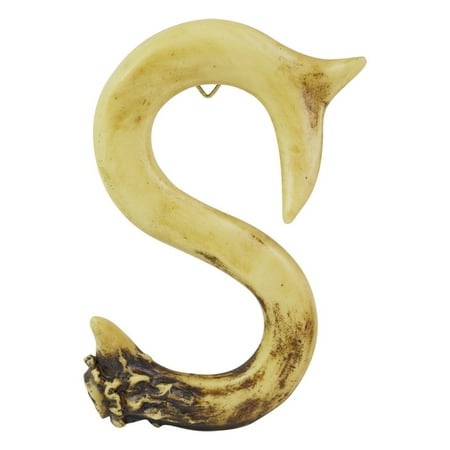 Pine Ridge Personalized Name Art 6 Antler Letter S Home Decor