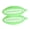 Green, variant on Motique Accessories Set of Two Hot Pink 5 inch Banana Clip Hair Clincher Rounded Edges Hair Comb