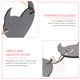 thumbnail image 3 of GOOHOCHY Gafas de sol sin borde de moda Fiesta de gafas con forma de corazón de gafas para mujeres hombres, 3 of 7
