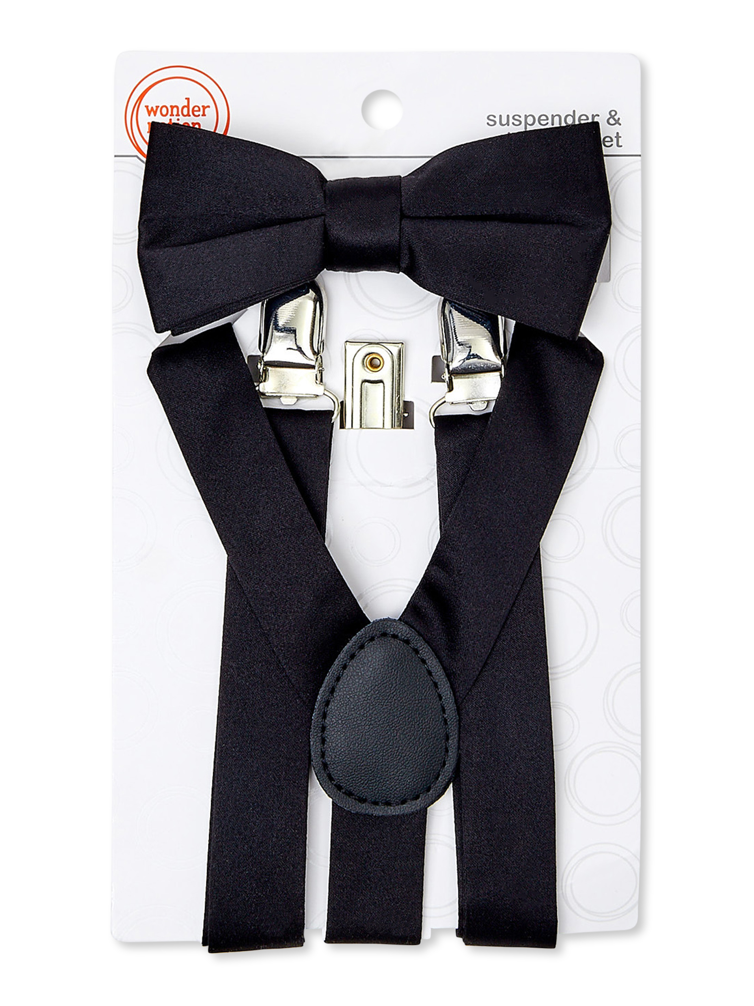 Wonder Nation Boys Suspenders and Bow Tie Set, 2-Piece - image 2 of 2