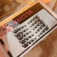 thumbnail image 1 of Fox Oblique Flying Segmented False Eyelashes Self Adhesive False Eyelashes F7C1, 1 of 7