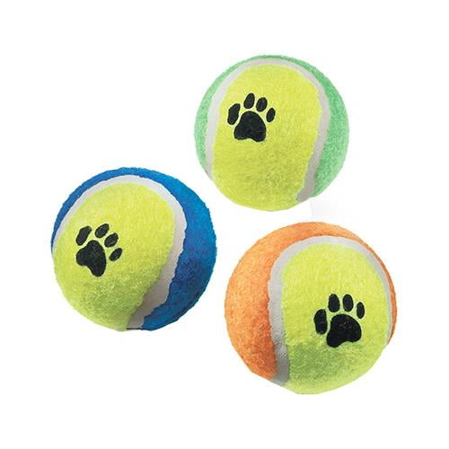 YT3502 Dog Toy, Tennis Ball, 2.5In. Quantity 1