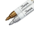 thumbnail image 3 of Sharpie Oil-Based Paint Marker Set, Carded Packaging, Medium, 2-Colors, 3 of 6