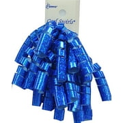 (4 pack) (4 Pack) Way To Celebrate Royal Blue Holo Curl Swirl
