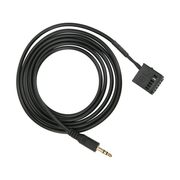 Cable de audio auxiliar, cable aux aux resistente y duradero ligero y portátil tamamo compacto enchufe y reproduce para la modificación del automóril c max